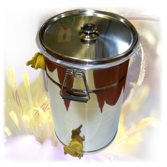 50 kg honey tank with two plastic gate - Imgut